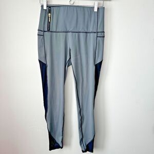 Dene Adams Conceal Carry Gray Leggings Mesh Sides Womens Medium